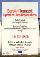 BAROKNÍ KONCERT K POCTĚ SV. JANA NEPOMUCKÉHO 1