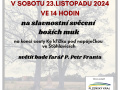 SLAVNOSTNÍ SVĚCENÍ BOŽÍCH MUK