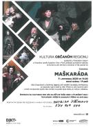 KULTURA OBČANŮM REGIONU - MAŠKARÁDA