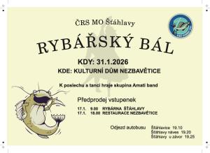 ČRS MO ŠŤÁHLAVY - HASIČSKÝ BÁL