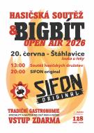 SDH ŠŤÁHLAVICE - HASIČSKÁ SOUTĚŽ A BIGBÍT OPEN AIR 2026