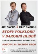 STOPY FOLKLÓRU V BAROKNÍ HUDBĚ - JIŘÍ SYCHA A FILIP DVOŘÁK
